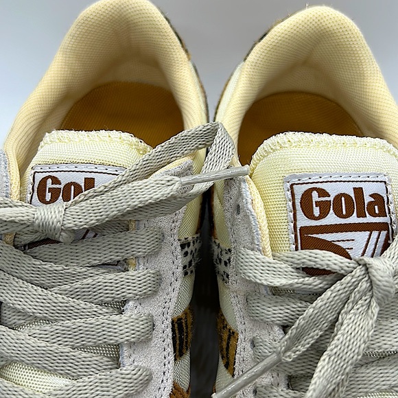 Gola NIB Off White/Camel Daytona Safari Sneakers Shoes **Size 6** 👟👟 - Picture 5 of 6